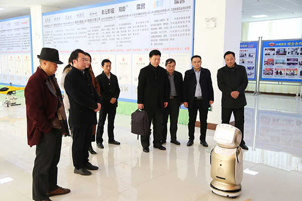烟台高新区智能制造产业发展推进中心领导一行莅临山东神华参观考察